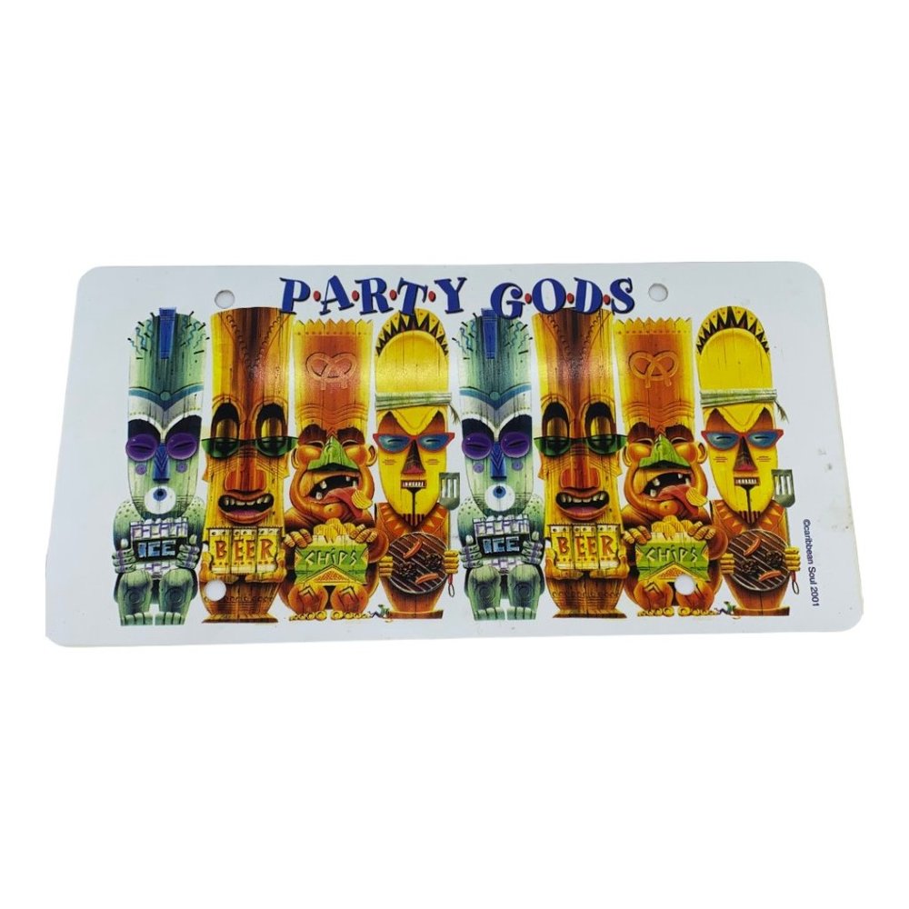 Party Gods Tiki Theme Caribbean Soul 2001 License